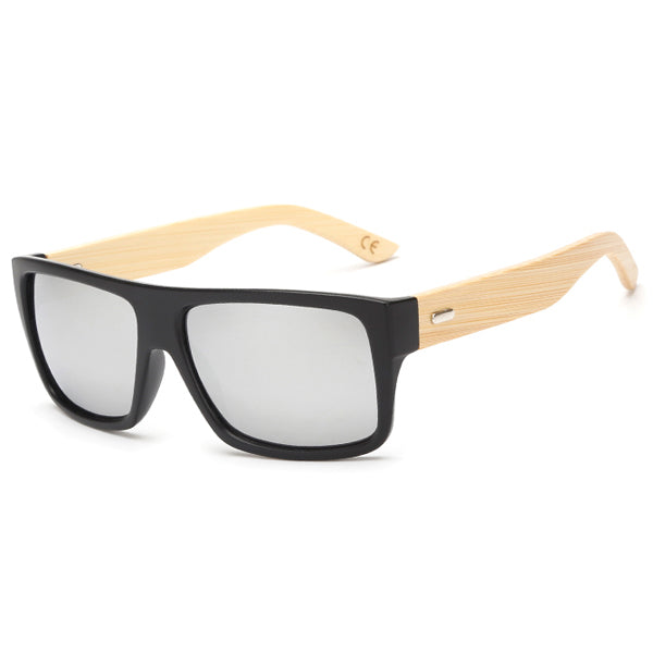 Wholesale Handmade Bamboo Sunglasses Non-polarized Sun Glasses Promotional Gift Sun Shades