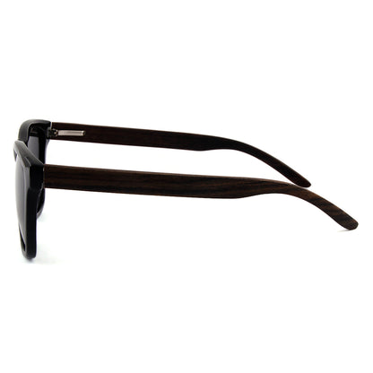 Mens Womens Firm Wood Temple Sunglasses Polarized Driving Eyewear
