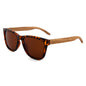 Mens Womens Firm Wood Temple Sunglasses Polarized Driving Eyewear