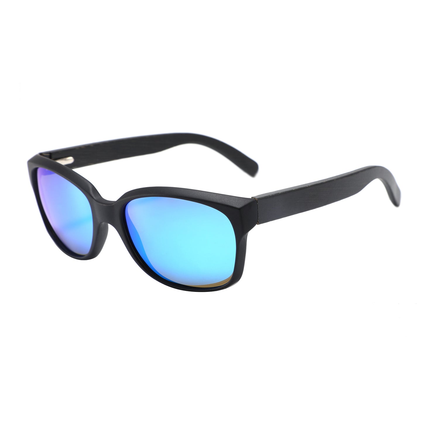 Wooden Square Sun Glasses Polarized Sunglasses Men Women Shades