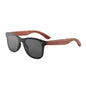 One Piece Stylish Mirrored Wooden Sunglasses Polarized Shades For Men Women Driving Shades