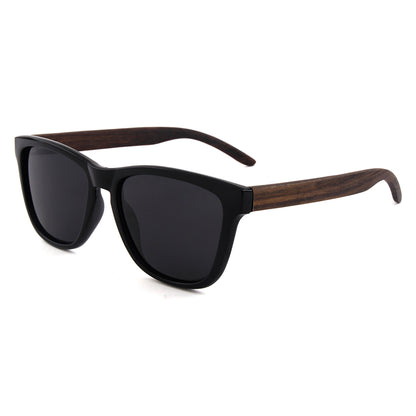 Mens Womens Firm Wood Temple Sunglasses Polarized Driving Eyewear